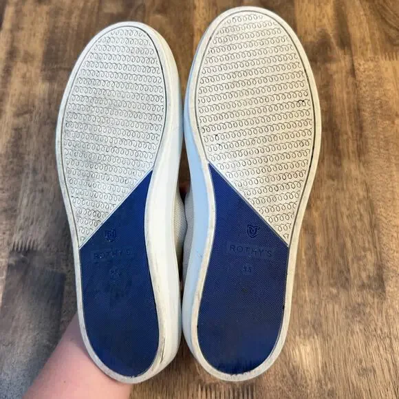Rothy’s The Original Slip On Sneaker Shoe Flat Sand Athleisure Women’s Size 8.5 - Picture 7 of 12